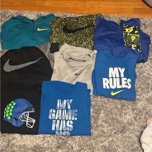 Nike boys lot large xlarge hoodies tshirts long sleeve tshirts